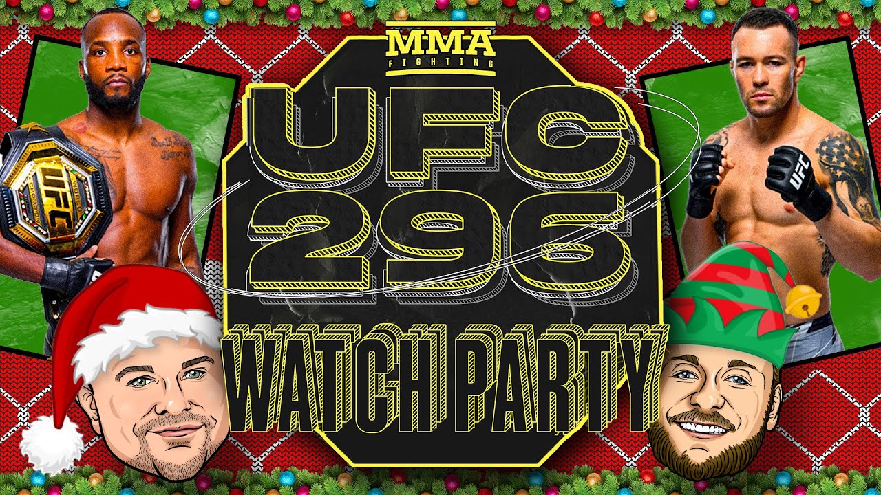 UFC 296: Edwards Vs. Covington LIVE Stream | Main Card Watch Party ...