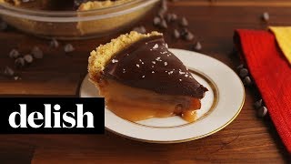 How To Make A Twix Pie | Recipe | Delish