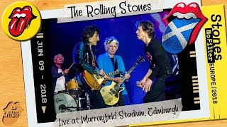 The Rolling Stones live at Murrayfield stadium, Edinburgh, 9 June 2018 | complete concert + video