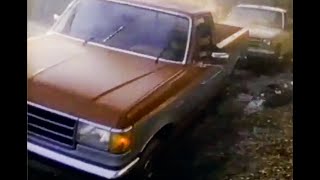 1989 Ford F-150 commercial - pulling Chevy out of mud