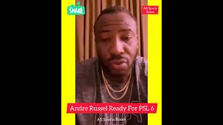 andre russel ready to PSL 6 | Ali Sports Room |  #short #ShortVideo #first ShortVideo #Youtubeshort