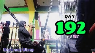 Day 192 | Back and Bicep | I should change split