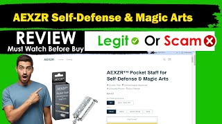 Aexzr Pocket staff for self defence \u0026 magic arts | Aexzr magic stick review | Is Aexzr legit