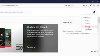 O'Reilly Online: Finding and Creating Playlists