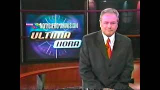 Univision Promos 2003 Aqui y Ahora Breve De Ultima Hora Enrique Gratas Jessica Alba Gata Salvaje