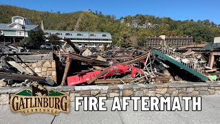 Gatlinburg Fire Aftermath Update Walking Down Shut Down Parkway