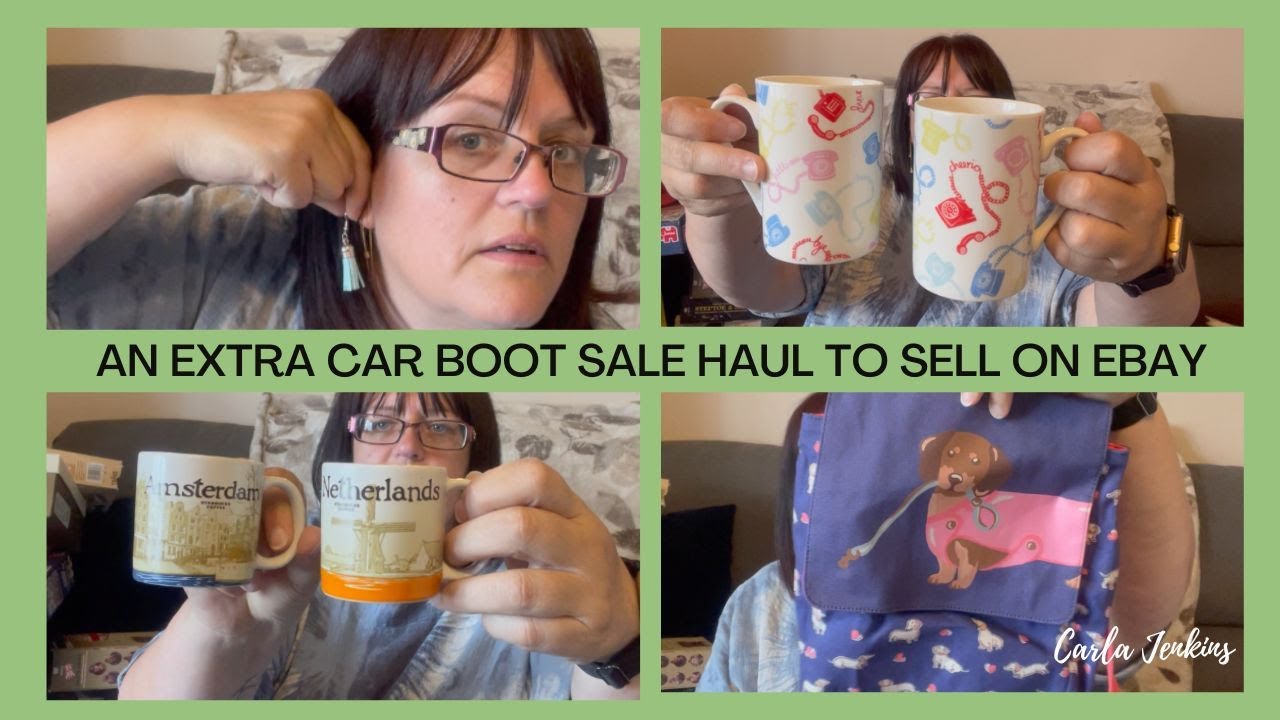 Extra Car Boot Sale Haul To Resell Carla Jenkins Youtube