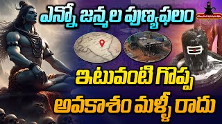 Most Powerful Temple of Lord Shiva: ఎన్నో జన్మల పుణ్యఫలం ... ఇటువంటి గొప్ప అవకాశం మళ్ళీ రాదు