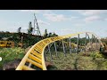 World’s First Naruto Themed Roller Coaster! Animated POV New for 2026 at Parc Spirou