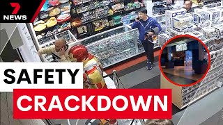 Machete madness triggers a safety crackdown at Melbourne shopping centres | 7 News Australia