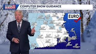 Video Light Snow Rain Tonight