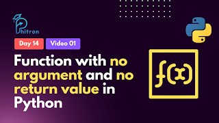 14.1- Function with no argument and no return value in Python | Python Bangla Tutorial
