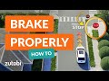 How to Brake Properly at a Stop Sign (Tips for DMV Driving Test)