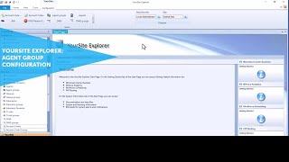 YourSite Explorer: Agent Group Configuration: MiContact Center Business