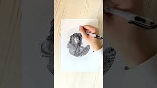 John Rambo, spiral drawing #stallone #shorts