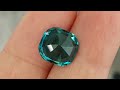 indigo blue tourmaline 5.66 cts