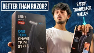 Braun One Blade Trimmer XT3 \u0026 Body Groomer Unboxing \u0026 Review| Shave/Trim/Style | Electrical Unboxing