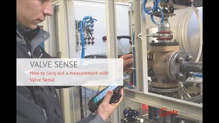 How to carry out a measurement with Valve Sense - i.safe MOBILE