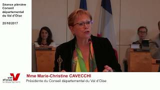 Discours de Marie-Christine Cavecchi