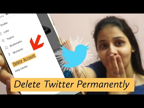 How to permanently delete a Twitter account