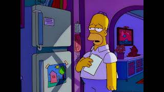 The Simpsons - Hot Dogs Thawing In The Sink