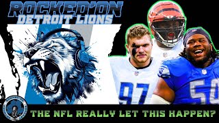 The NFL Really Let The DETROIT LIONS Get Away With It?