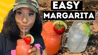 HOW TO MAKE A CLASSIC / FROZEN MARGARITA TUTORIAL | Tashari's Cocktail Series