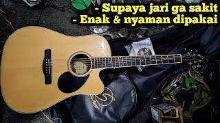 Setting gitar akustik biar empuk ditangan