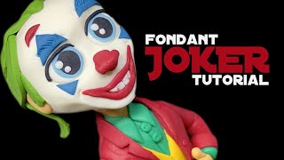 Joker 2019 | fondant figure | cake topper