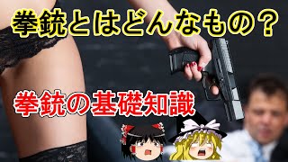 【ゆっくり解説】銃の超入門 これだけ走っておきたい銃の基礎知識