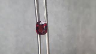 Burmese Red Spinel Cushion 3.4CT G032, Red Gemstone, Myanmar Gem, Customised, Bespoke Jewellery