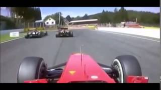 Alonso start Spa 2012