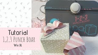 Tutorial 1,2,3 Punch Board We R Scrap DIY