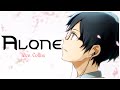 Nightcore - Alone (Lyrics Video) / Nico Collins