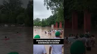 Heavy rains thrash Punjab: Scary visuals of Police Academy in Phillaur submerged in water