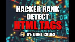 HACKER RANK DETECT HTML TAGS Attributes and Attribute Values