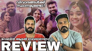 Podirob 💍 Engagement REVIEW | Dr Robin Radhakrishnan Arati Podi Engagement Issue | Yoo Too Cee Media