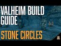 How to build PERFECT STONE CIRCLES in VALHEIM!