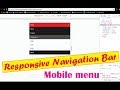 Sticky Responsive NavBar  | HTML , CSS & JavaScript