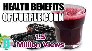 HEALTH BENEFITS OF PURPLE CORN