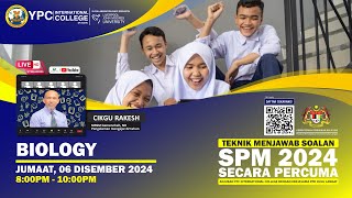 TEKNIK MENJAWAB SOALAN SPM 2024 : BIOLOGI