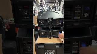 unboxing and tunning 2 Rcf HDL23A and Yorkville ES18P with dbx driverackPA2 #unboxing #shorts #video