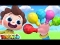 Finger Family Song | Learn Colors With Balloons | Colors Song | Nursery Rhyme & Kids Song | Yes! Neo