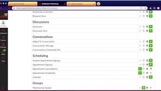 Canvas Parent Notification Settings (Web)