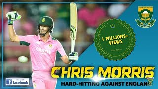 Chris Morris's Hard-Hitting against England | Cricket South Africa - The Proteas | CSAtheProteas