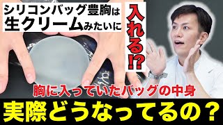 【破壊】胸に入っていたバッグの中身実際どうなってるの？【徹底解説】