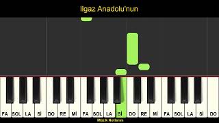 Ilgaz Anadolu'nun Melodika Org Notaları