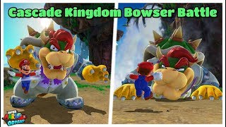 What If You Fight Bowser in The Cascade Kingdom? - Super Mario Odyssey