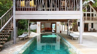 SENSATIONAL three bedroom villa in the Maldives (Soneva Fushi): full tour