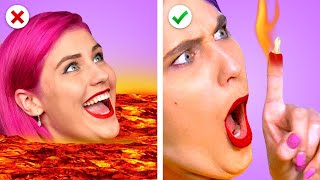 EXTREME THE FLOOR is LAVA CHALLENGE || Fun Games Got REAL! By Crafty Panda How